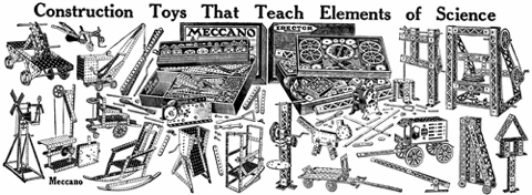costruction toys that teach elements of science