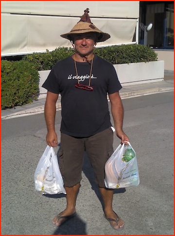 Flavio Azzarelli in vacanza